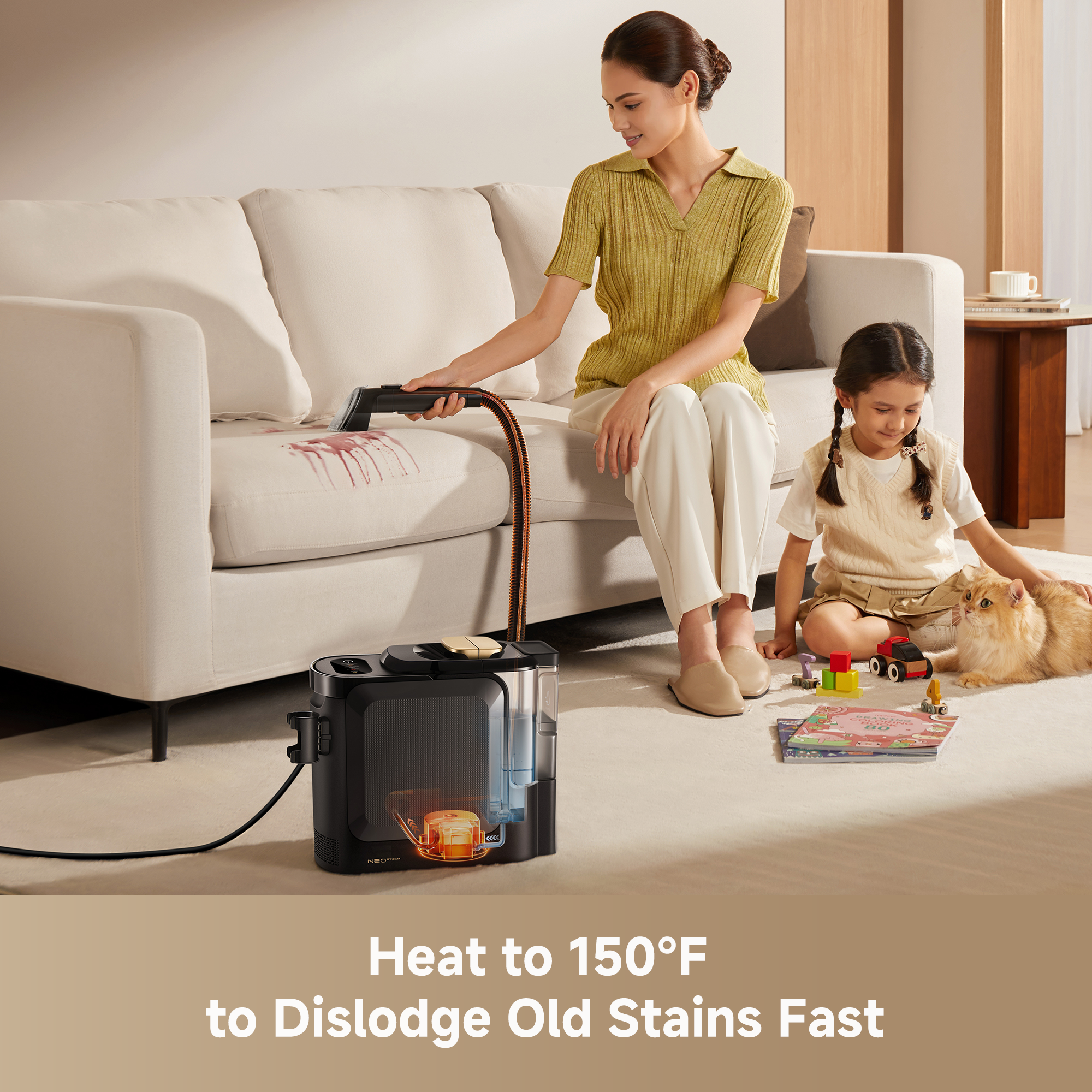  Steam Portable Carpet Cleaner