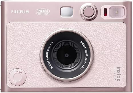 Fujifilm Instax Mini EVO Instant Camera (Pink)