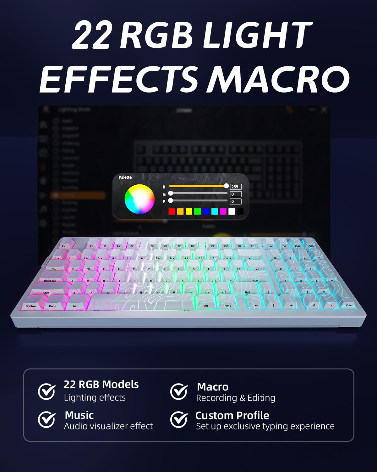 ZH980 95% Zornher Mechanical Keyboard