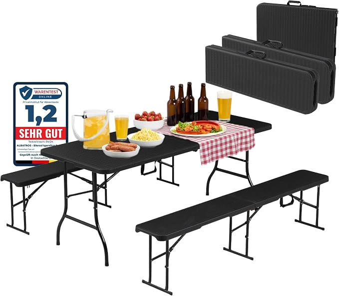 Folding table product detail