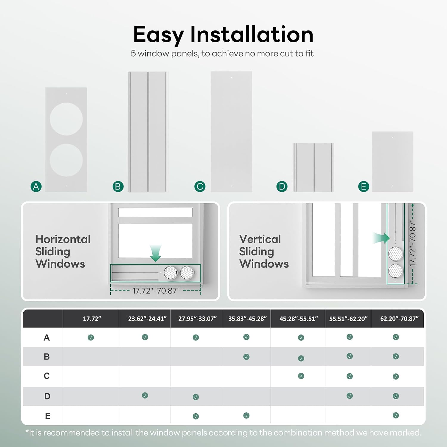 Smart Inverter Portable Air Conditioners, 14000 BTU (10000 BTU SACC) Dual Hose Portable AC Unit with Energy Saving/Ultra Quiet(42dB 2026)/Drainage-free Cool/APP/Remote for Multi-Scenario Use