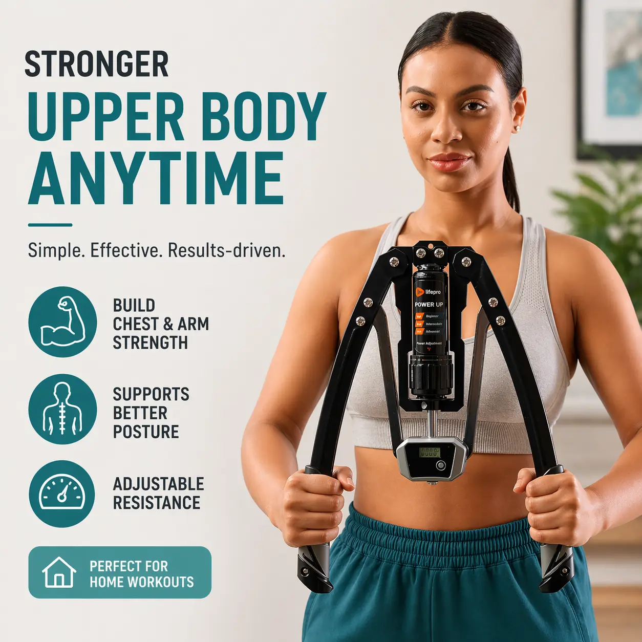 LifePro ShredForce Hydraulic Power Twister - Adjustable Resistance