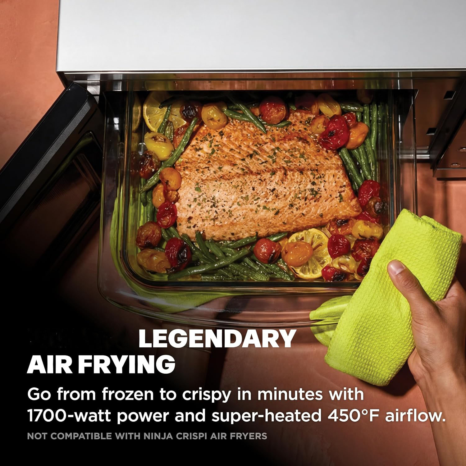 Premium glassware &mdash; nontoxic cooking