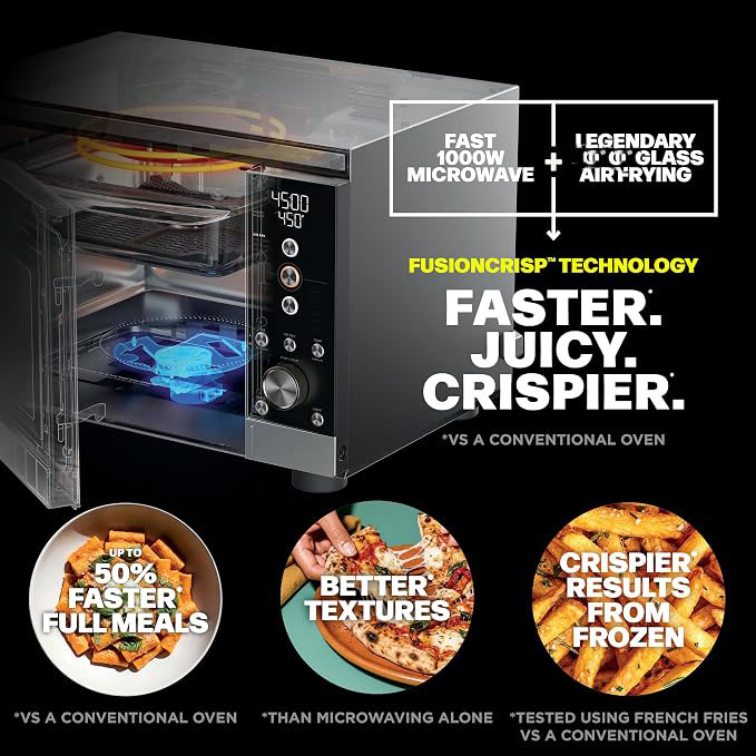 Microwave and Air Fryer