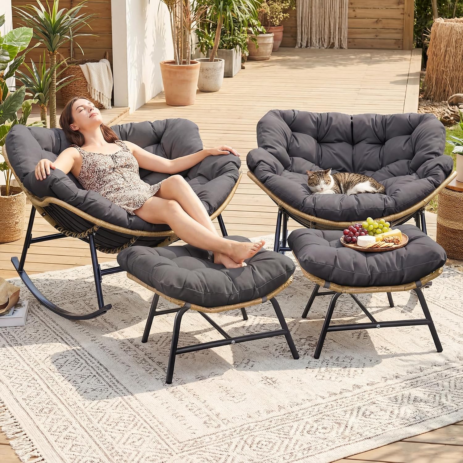 Wicker Rocking Chair