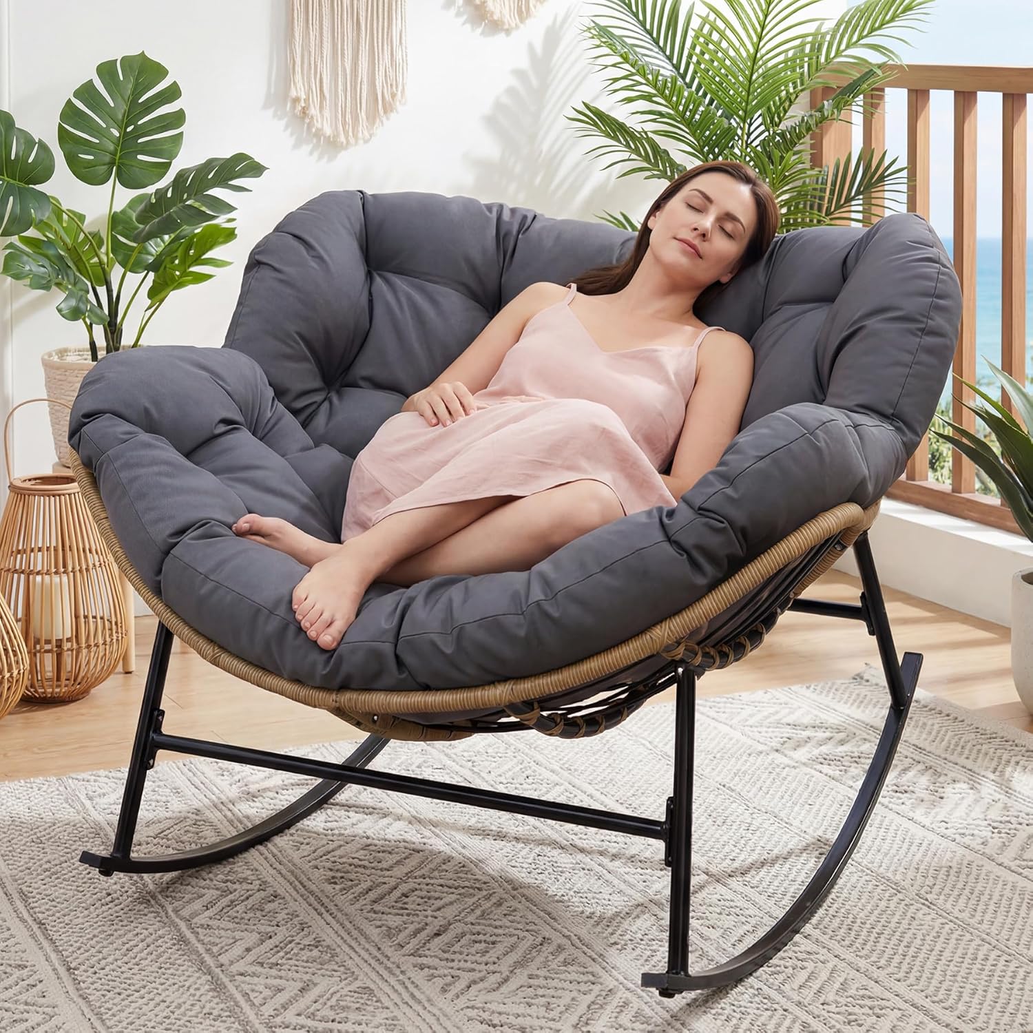 Wicker Rocking Chair