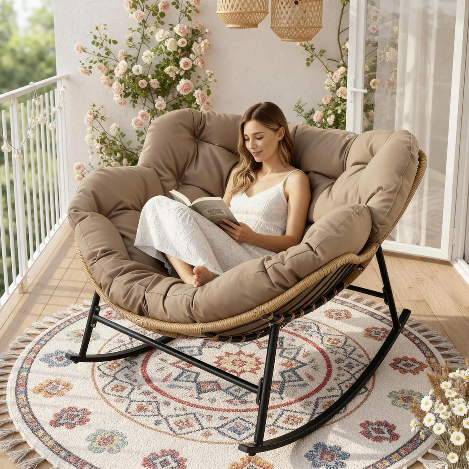 Wicker Rocking Chair