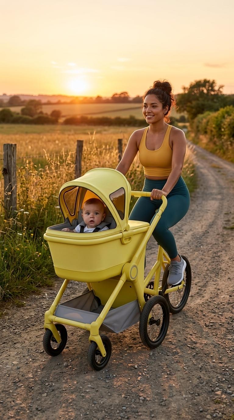 The Ultimate Bicycle Stroller Hybrid: A Bike and Stroller Combo - LuxArts