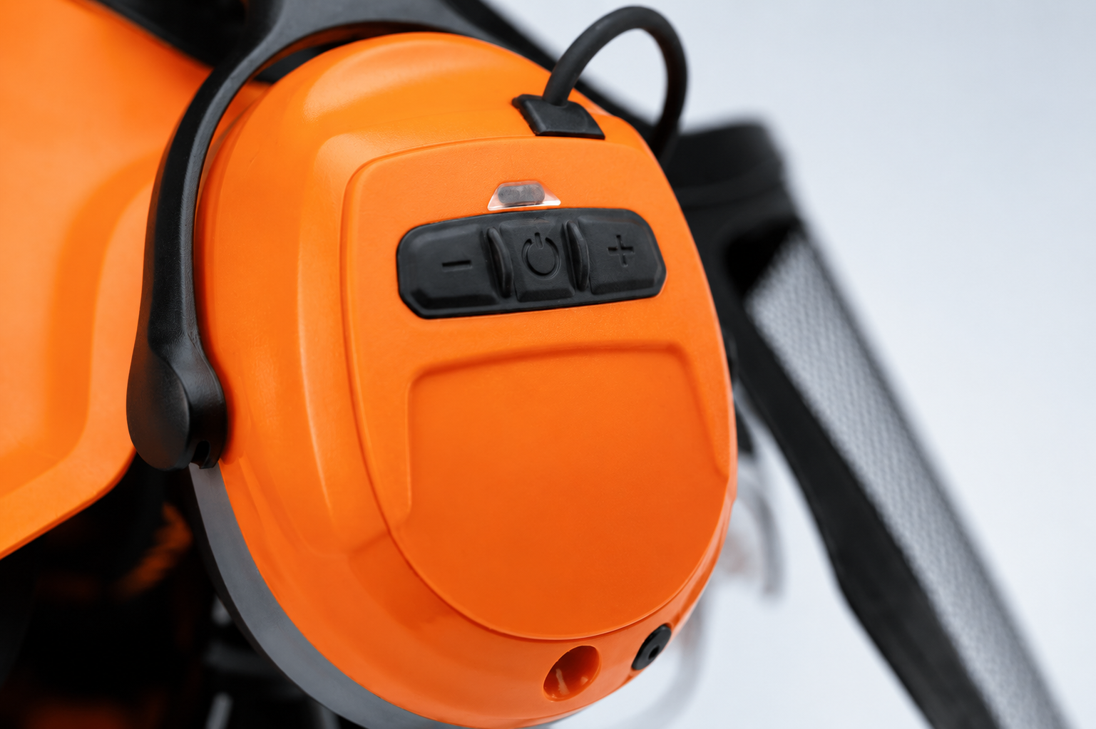 🛡️ 3-in-1 Head Protection: Helmet + Mesh Visor + Bluetooth Noise Canceling Earmuffs