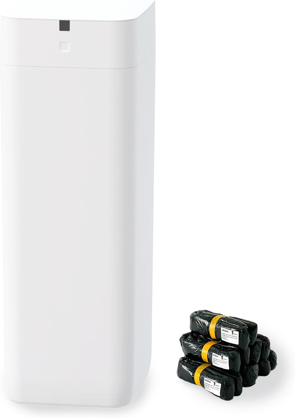  🎉 (Summer Sale!) 🎉4-Gallon Smart Motion-Sensor Trash Can – Touchless, Self-Sealing & Auto-Changing for Kitchen, Bathroom & Bedroom (6 Refill Rings Included)