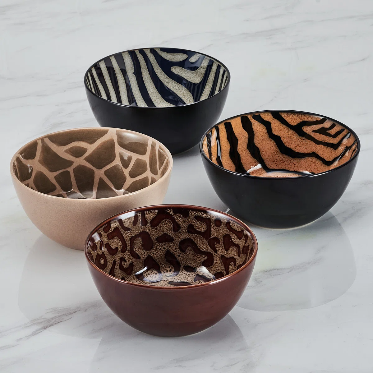 12-Piece Stoneware Dinnerware Set, Service for 4