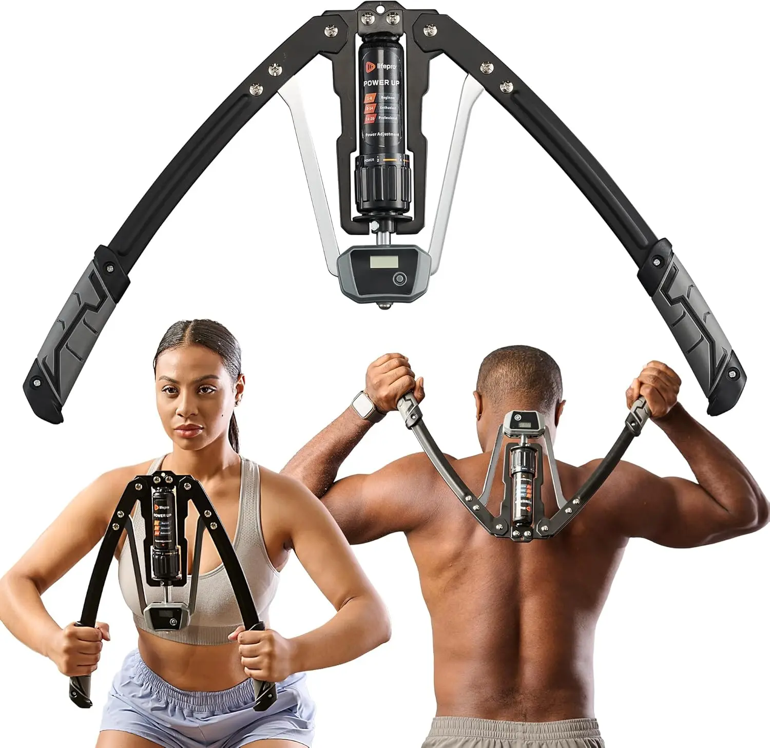 LifePro ShredForce Hydraulic Power Twister - Adjustable Resistance