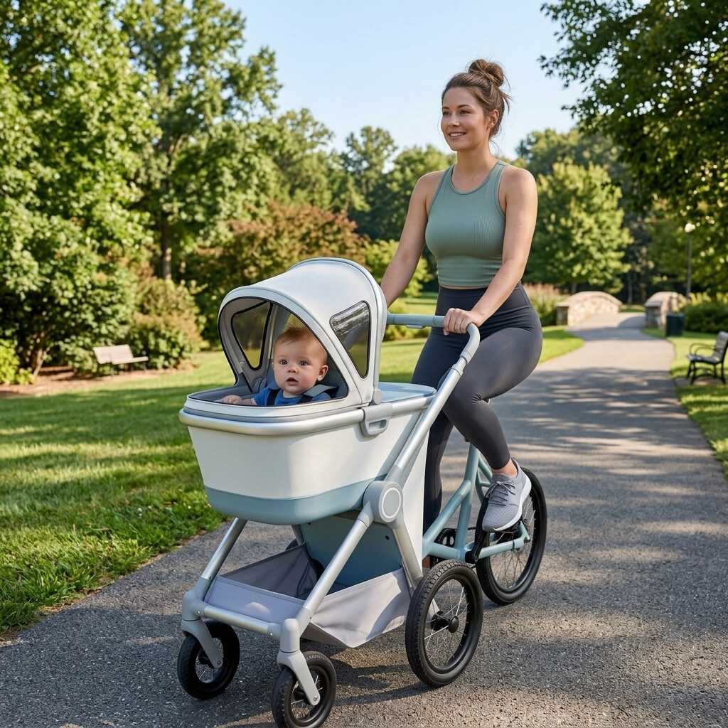The Ultimate Bicycle Stroller Hybrid: A Bike and Stroller Combo - LuxArts