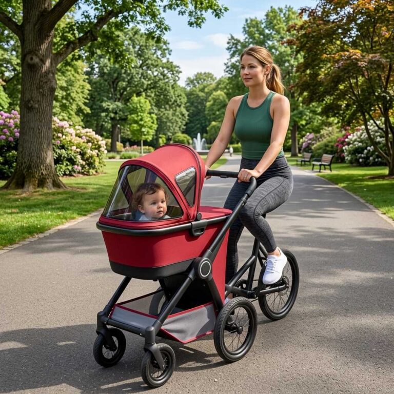 The Ultimate Bicycle Stroller Hybrid: A Bike and Stroller Combo - LuxArts