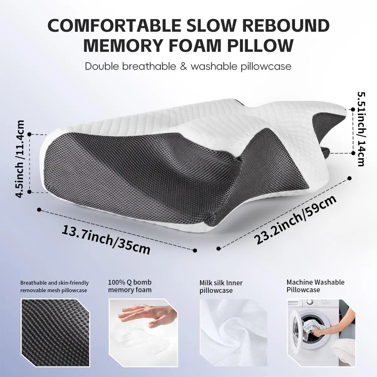 Free Gift 🎁 Exclusive Gift: Memory Foam Neck Pillow (Off-White)