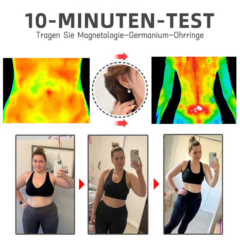 🔥LETZTER TAG – BIS ZU 80% RABATTHistone Lymphvity MagneTherapie Germanium-Ohrringe