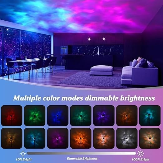 (🎄Christmas Hot Sale - 49% OFF) 🌌Magical Northern Lights for Your Room ✨Aurora Borealis Night Light Projector