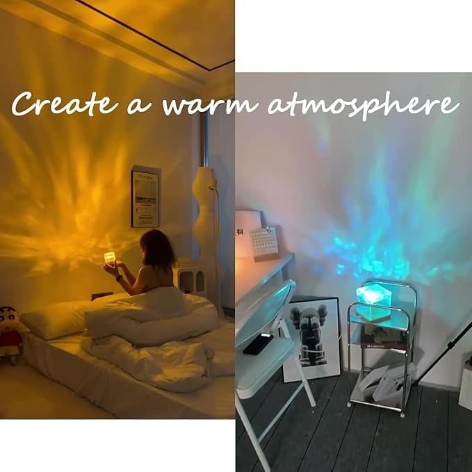 (🎄Christmas Hot Sale - 49% OFF) 🌌Magical Northern Lights for Your Room ✨Aurora Borealis Night Light Projector