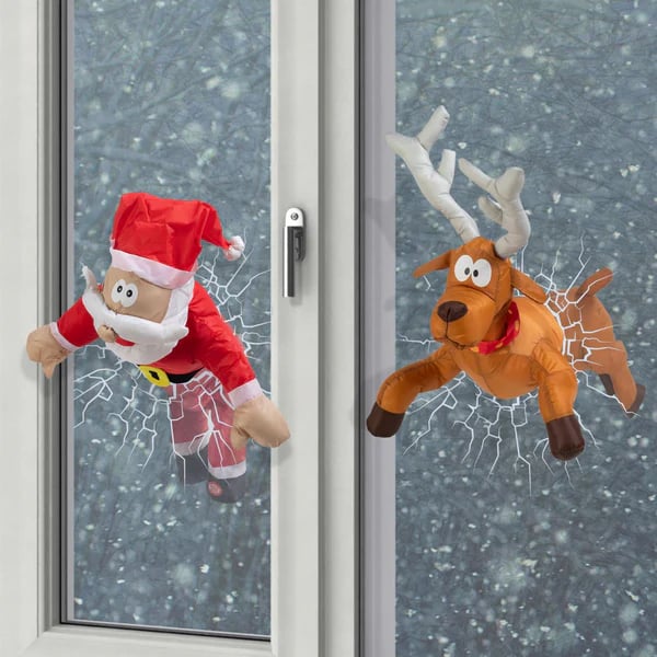 🎅Crashing Reindeer & Santa Set