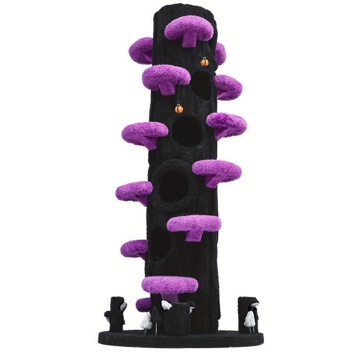 🔥Clearance discount last 1% stock🔥 🐱 Oversized Luxury Cat Tree Tower for Multi-Cat Homes
