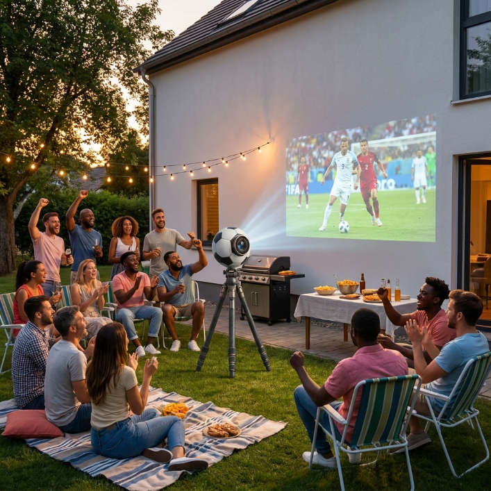 [2026 World Premiere] StadiumVibe™ Next-Gen 4K Football Projector | The Ultimate Tech Gadget Every Man Wants