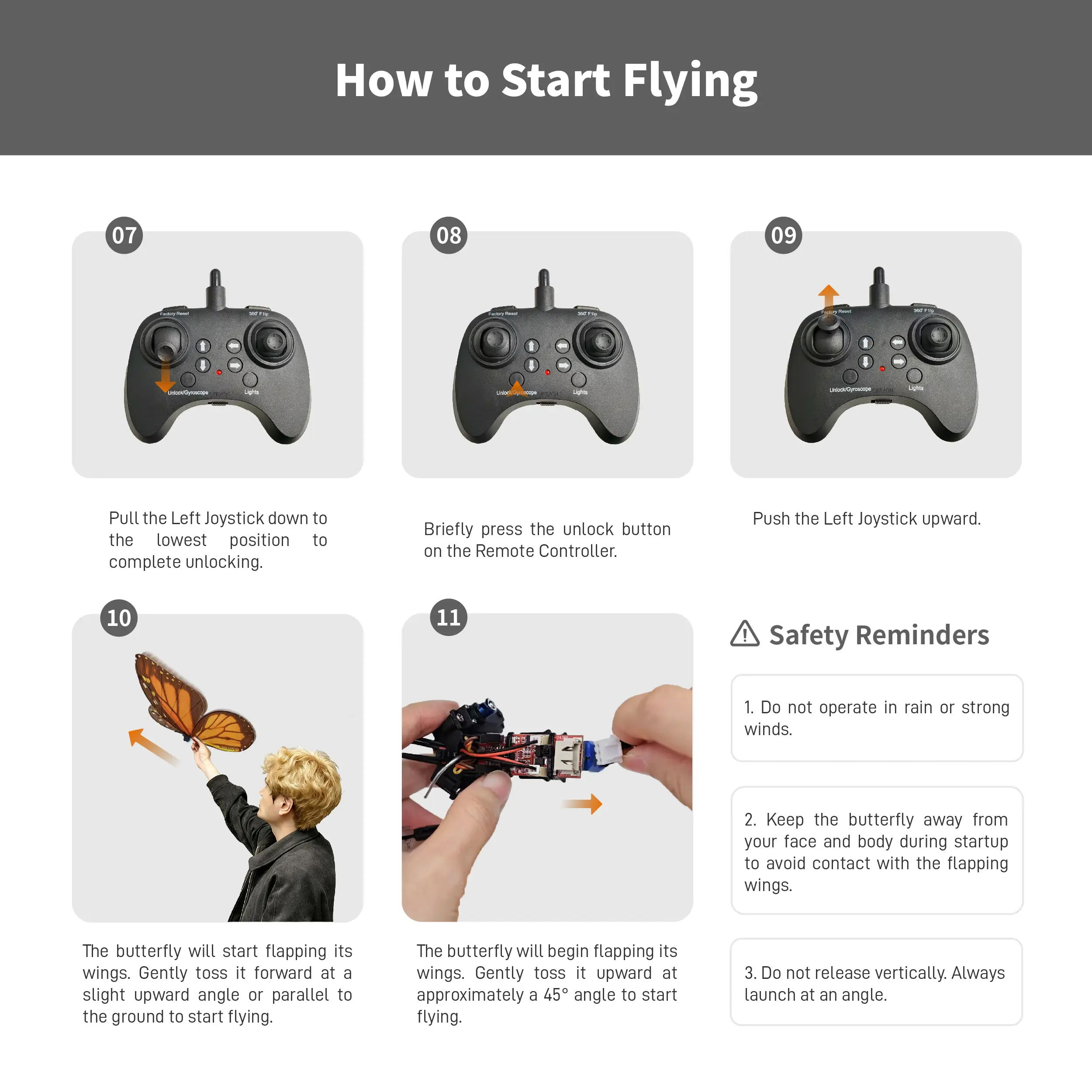 Bionic RC Flying Butterfly | Realistic Flapping Monarch | Cool Tech Toy & Gift