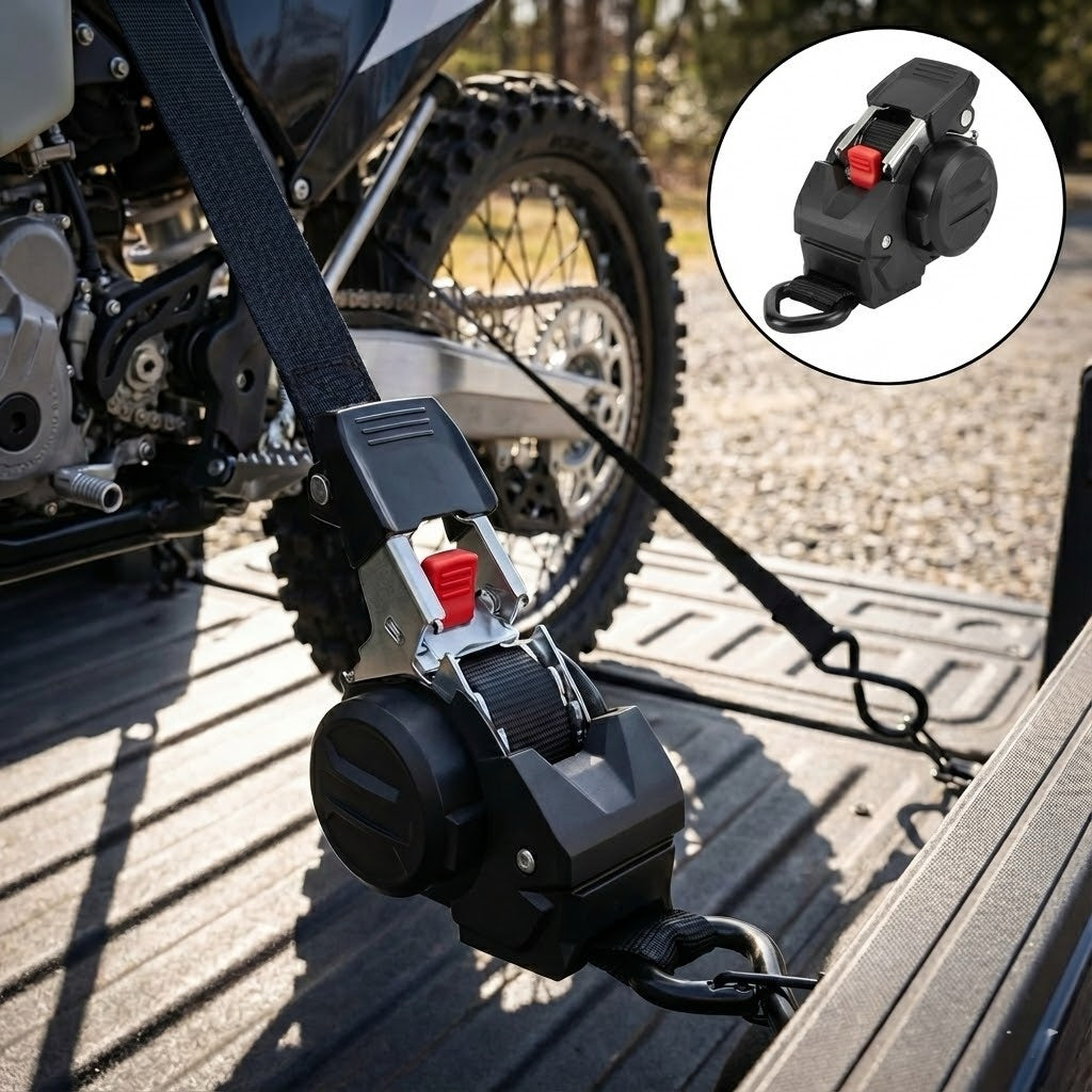 The World's #1 Retractable Ratchet Straps for Pro-LevelSecurity.