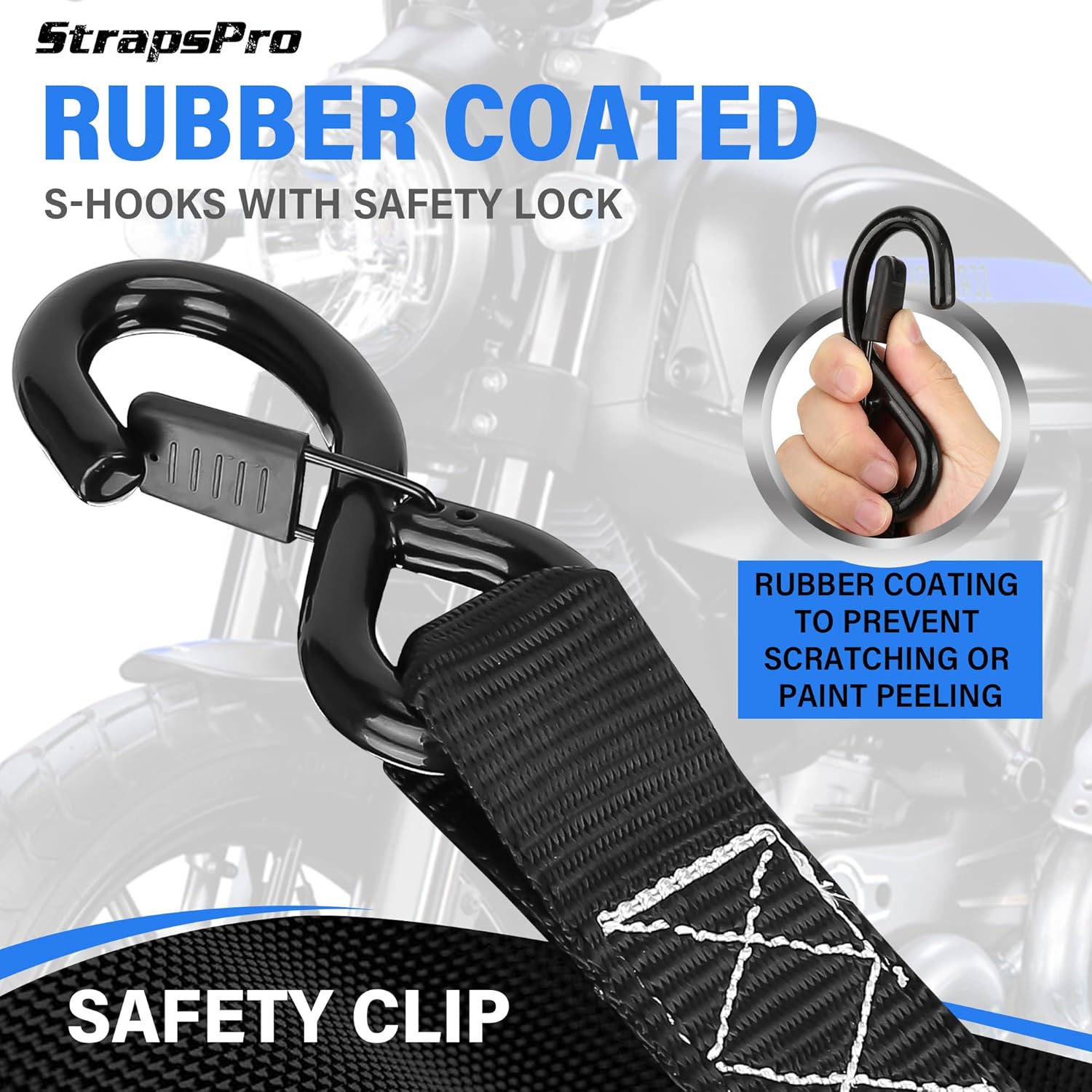 The World's #1 Retractable Ratchet Straps for Pro-LevelSecurity.