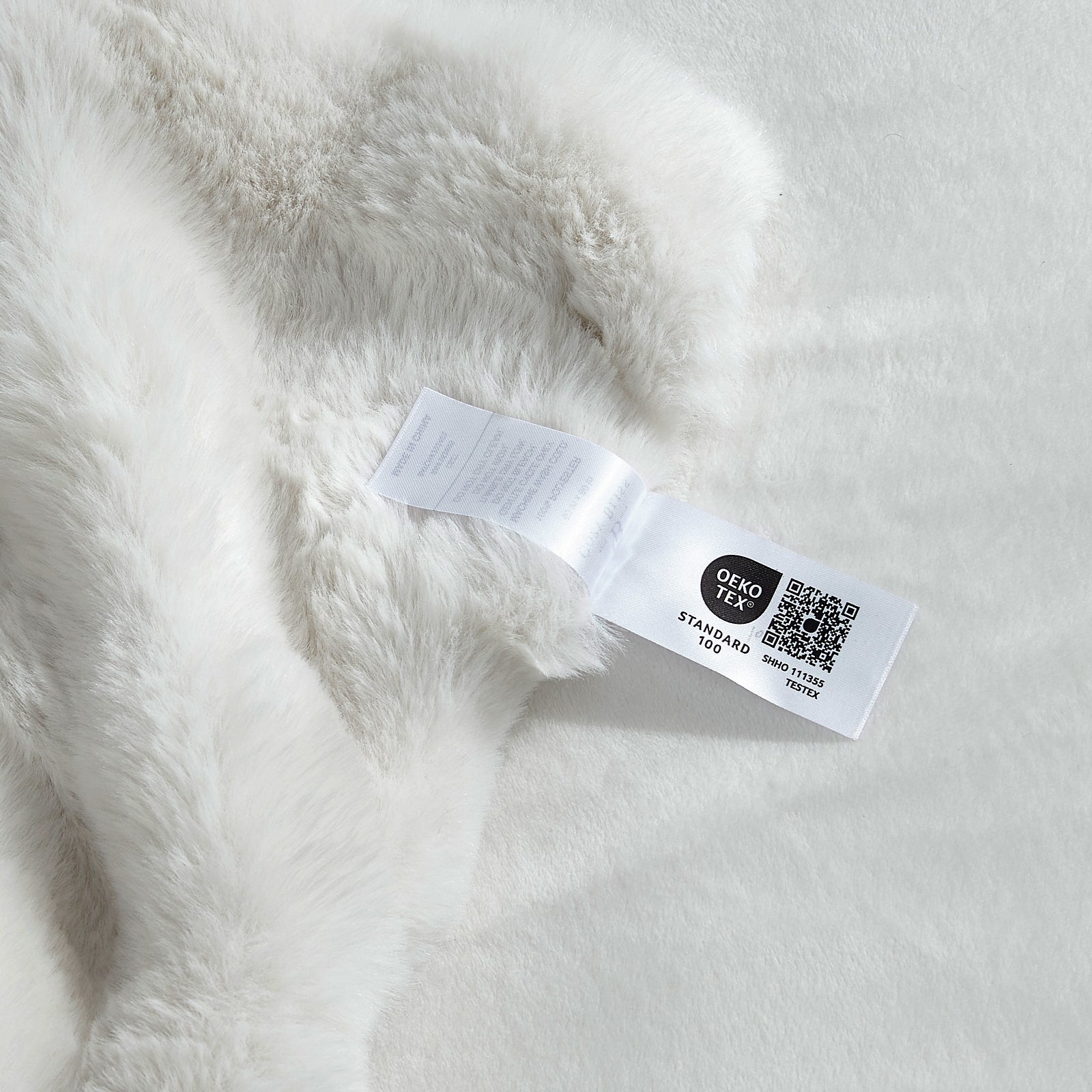 Bubble Faux Fur Throw Blanket - Tie-dye Pink