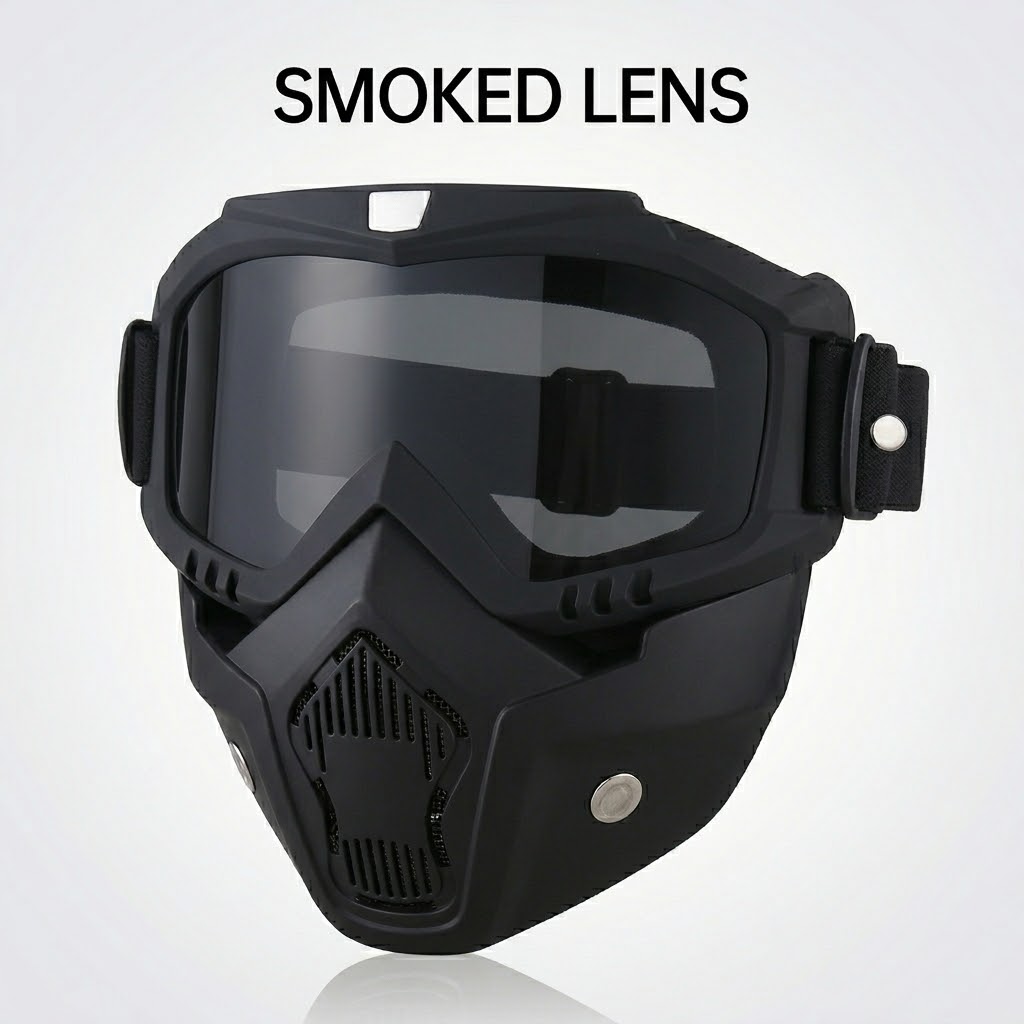 [New Arrival] 2-in-1 Full-Face Goggles with Detachable Protective Mask