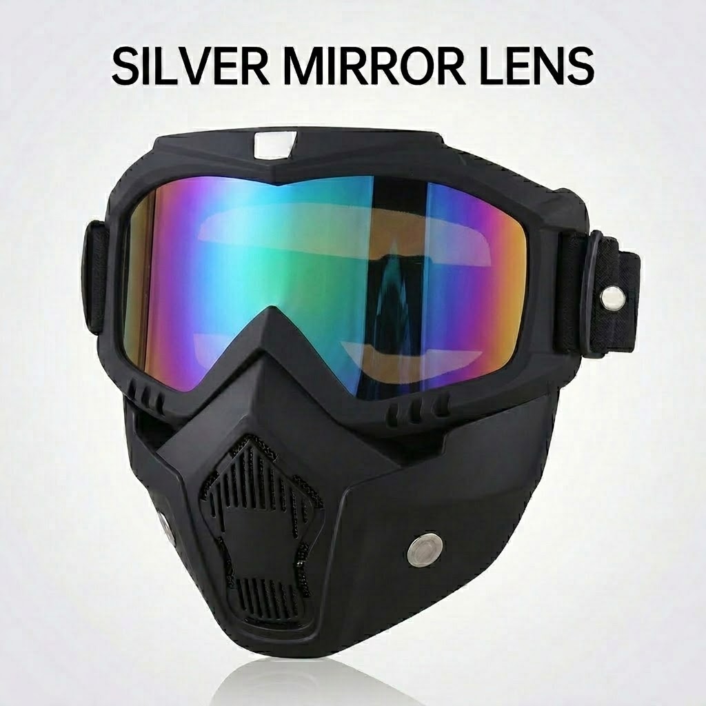 [New Arrival] 2-in-1 Full-Face Goggles with Detachable Protective Mask