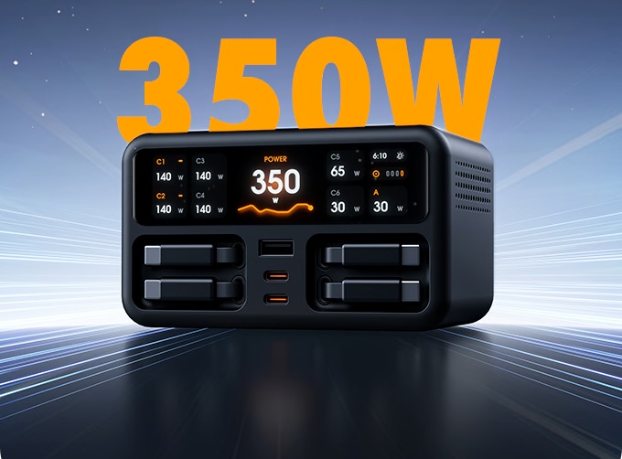 Hyperapid 350W — The Most Powerful 12-in-1 GaN Charging Hub