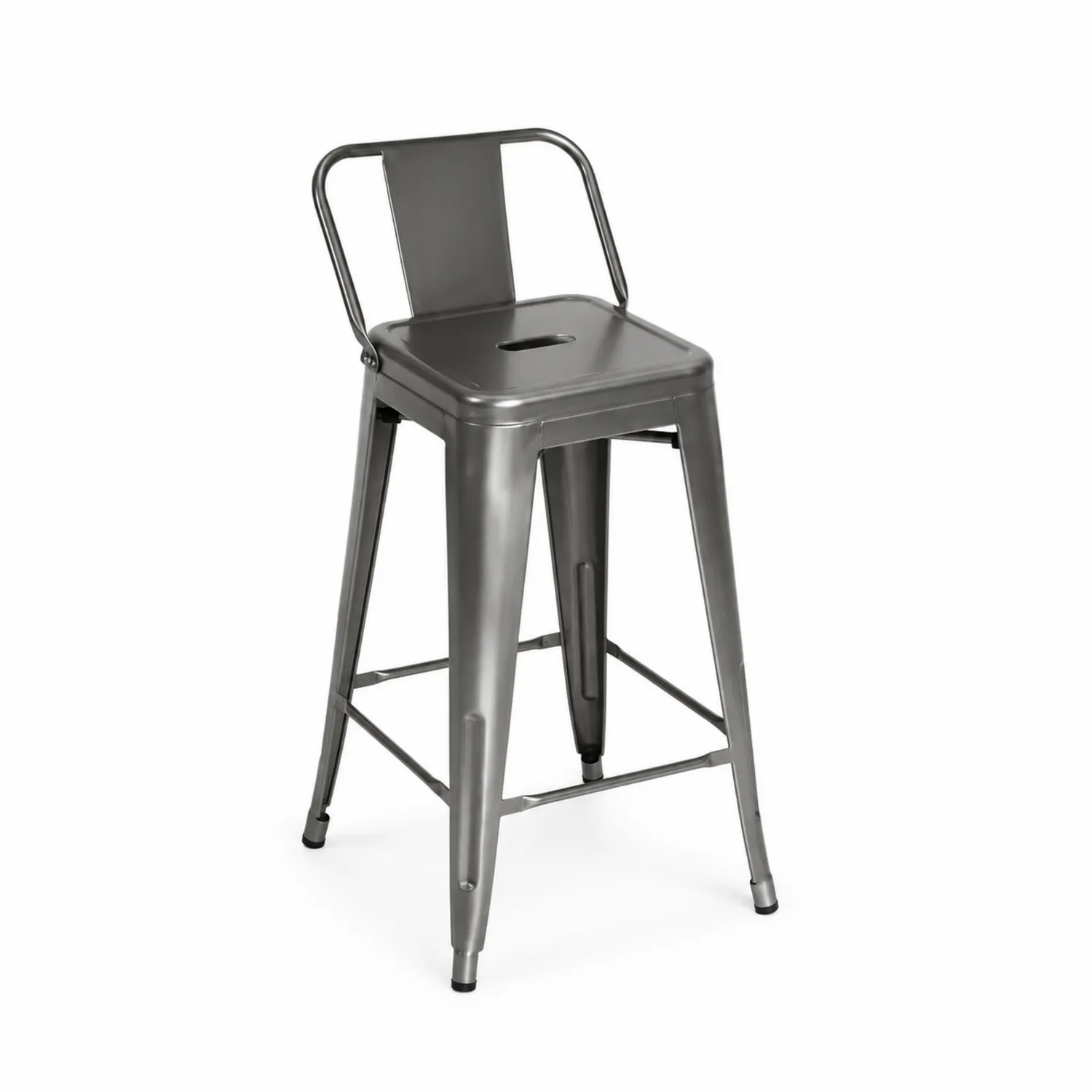 Stołek barowy metalowy 76 cm