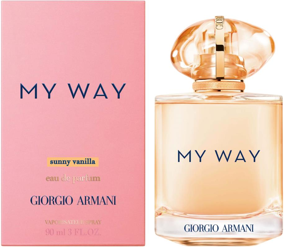 My Way Sunny Vanilla Giorgio Armani 90ml Perfume Fragrance Cologne