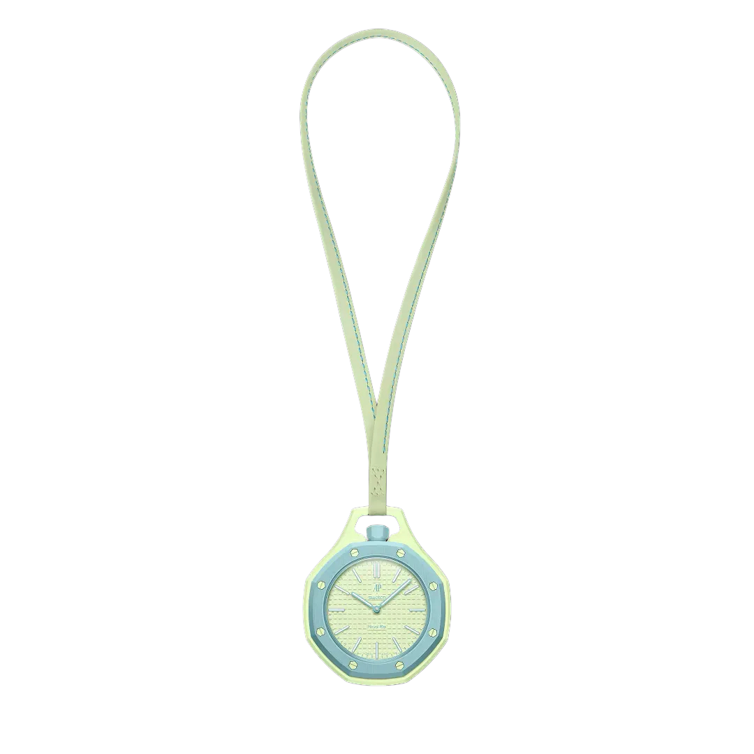 Audemars Piguet × Swatch Royal Pop Verde Menta Pocket Watch Lanyard