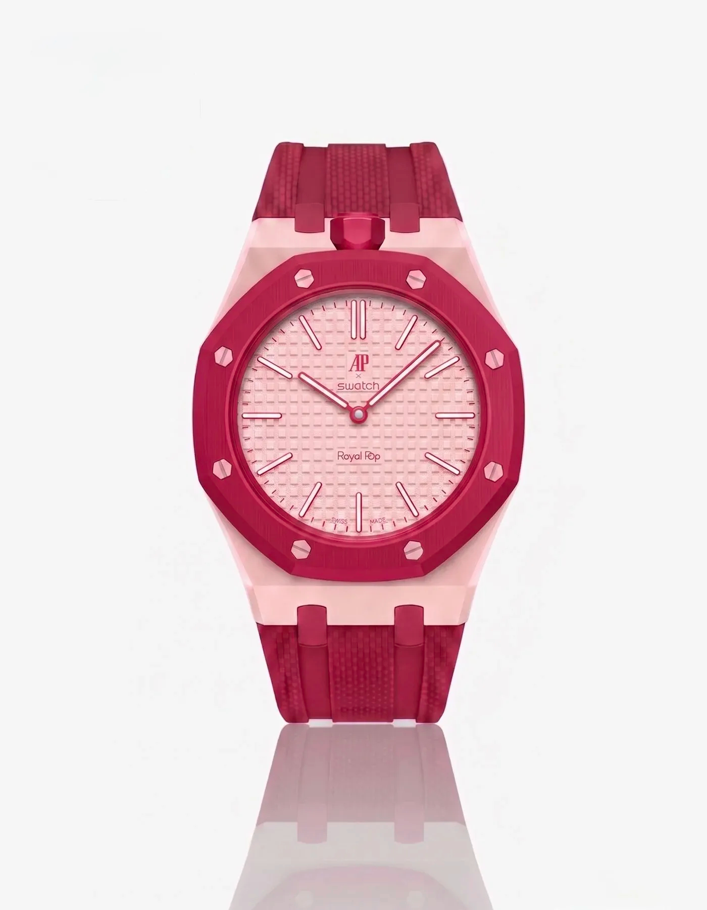 Audemars Piguet × Swatch Royal Pop Otto Rosso