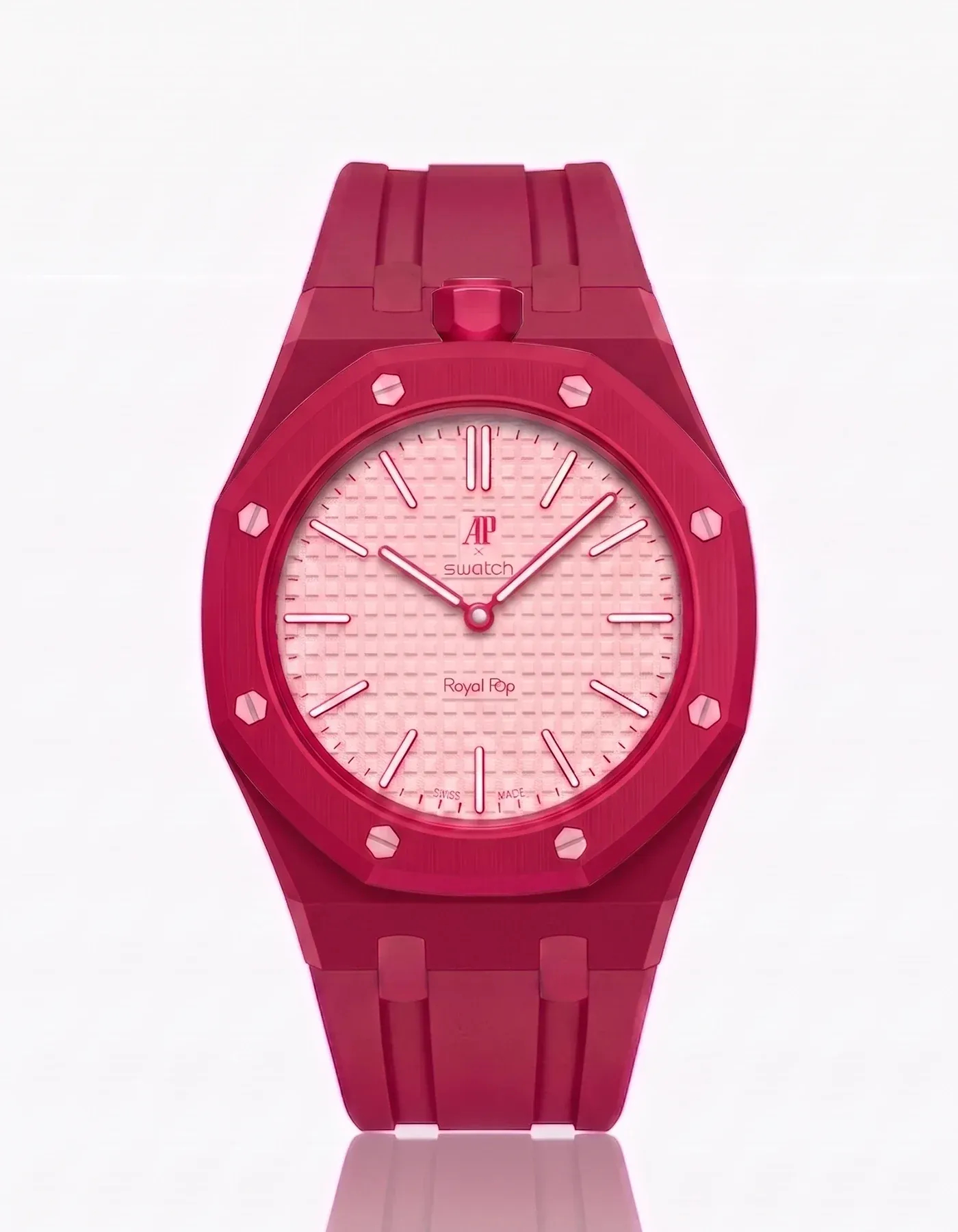 Audemars Piguet × Swatch Royal Pop Otto Rosso