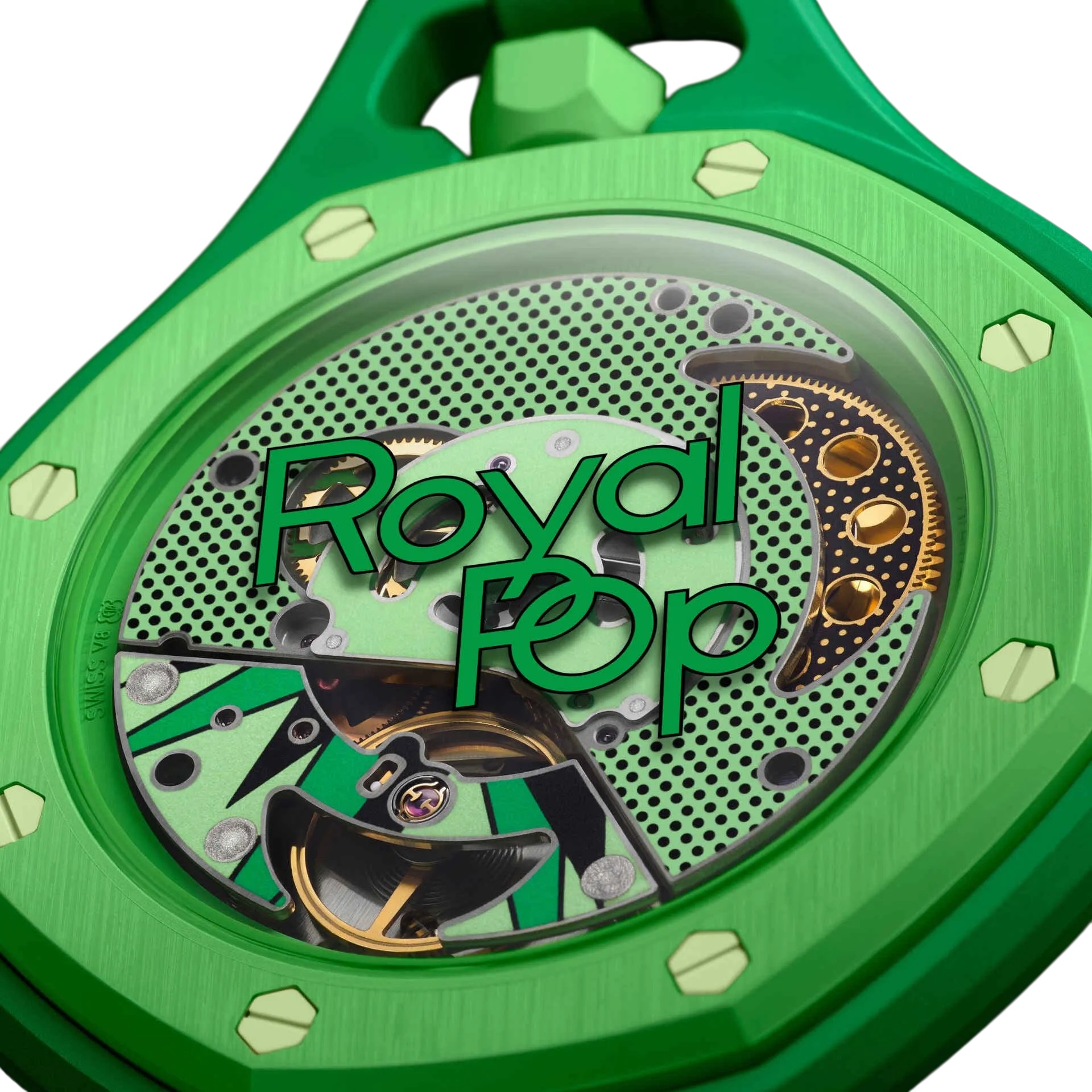 Audemars Piguet × Swatch Royal Pop Verde Otto - Green Eight