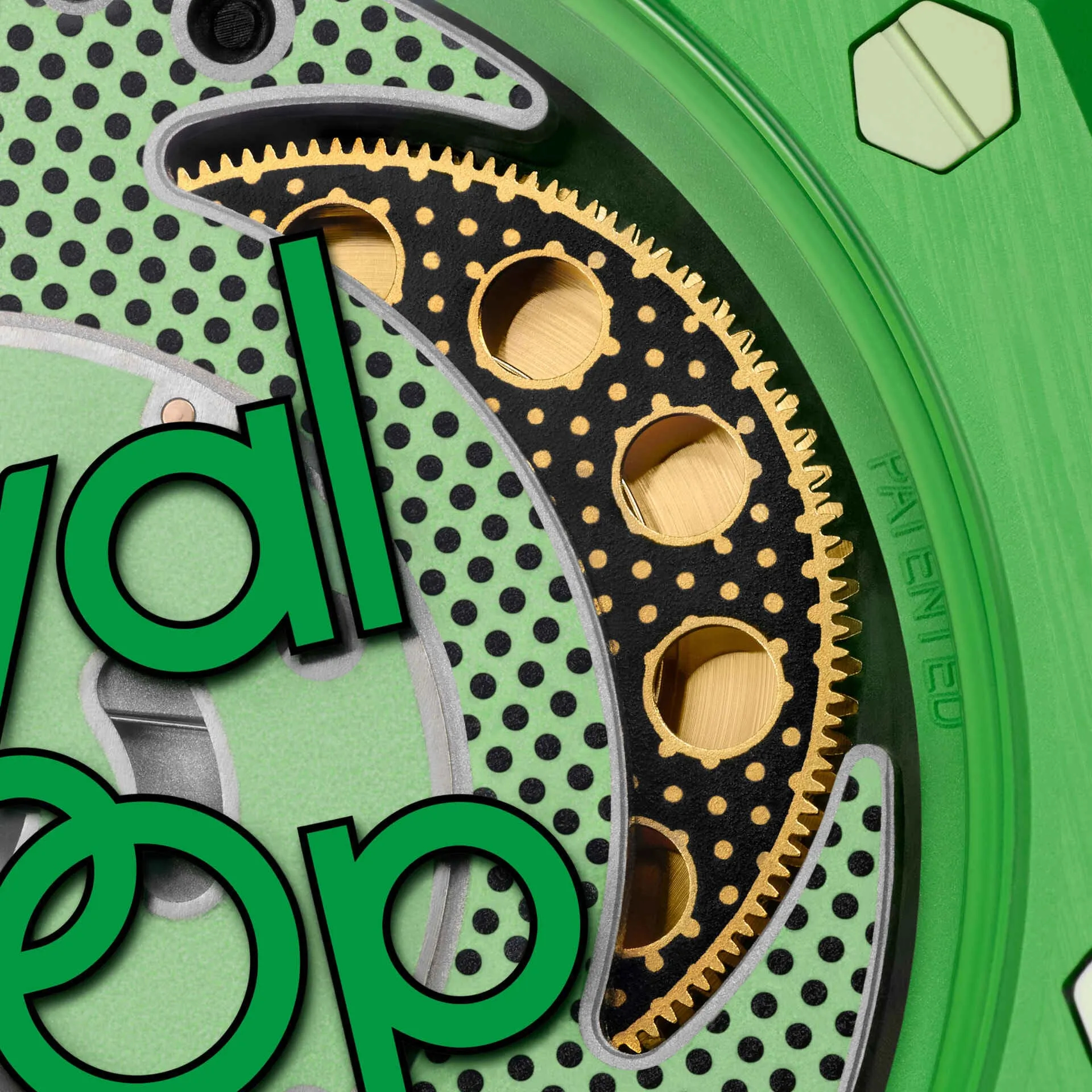 Audemars Piguet × Swatch Royal Pop Verde Otto - Green Eight