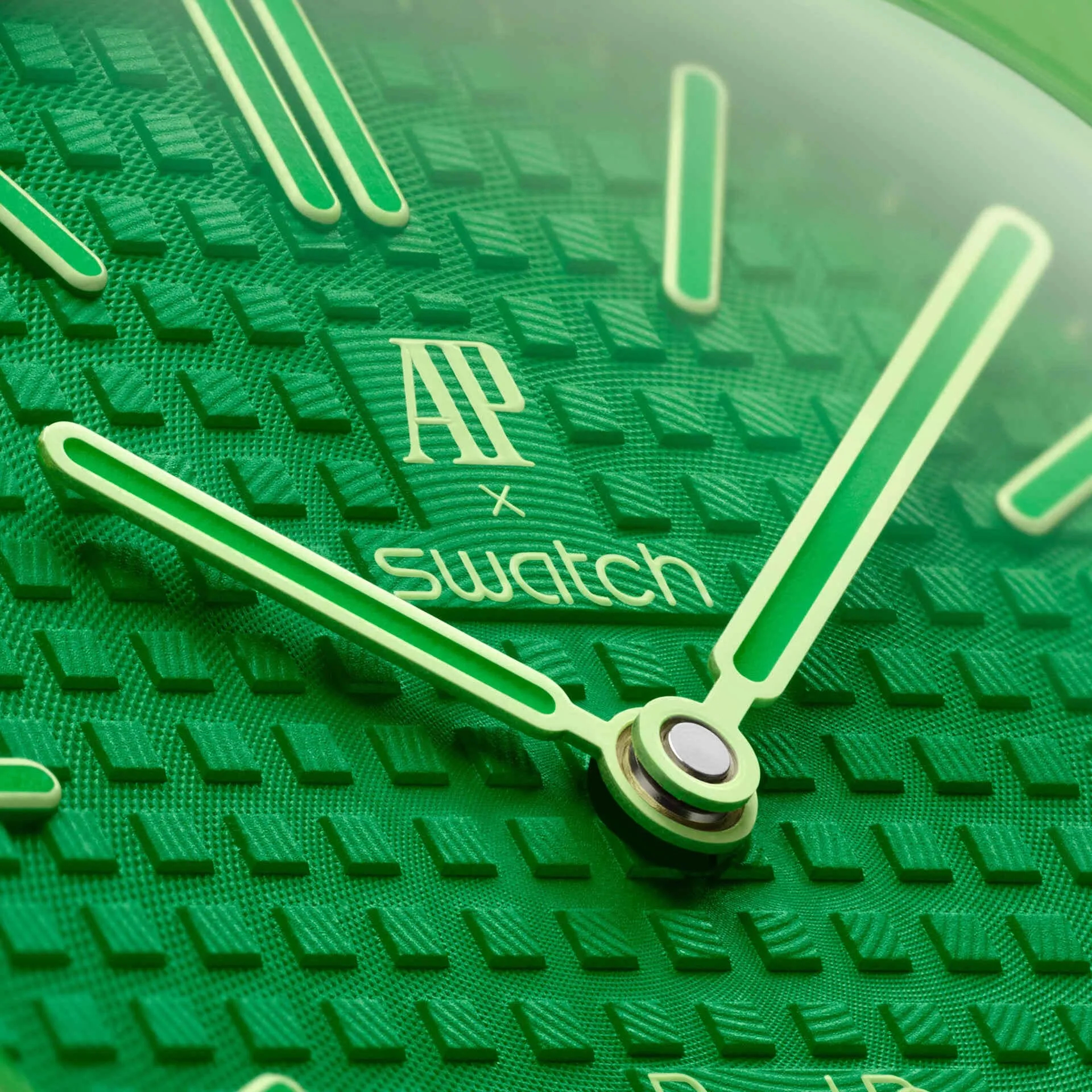 Audemars Piguet × Swatch Royal Pop Verde Otto - Green Eight