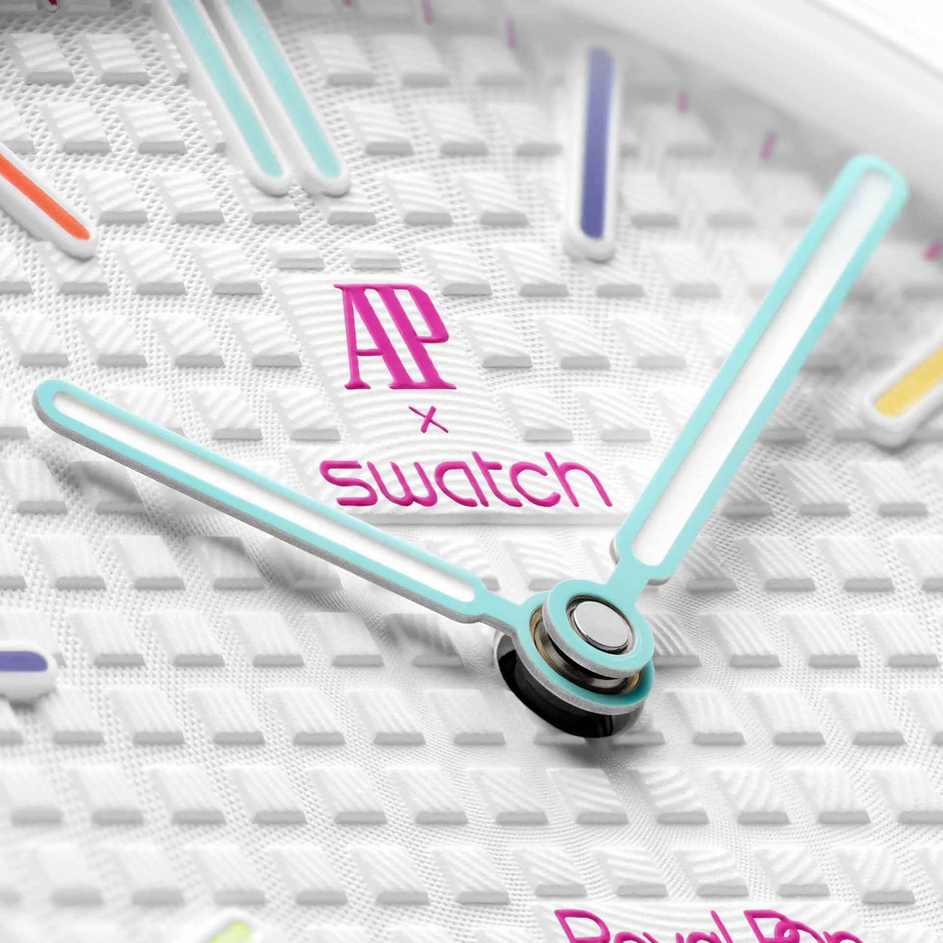 Audemars Piguet × Swatch Royal Pop Huit Blanc