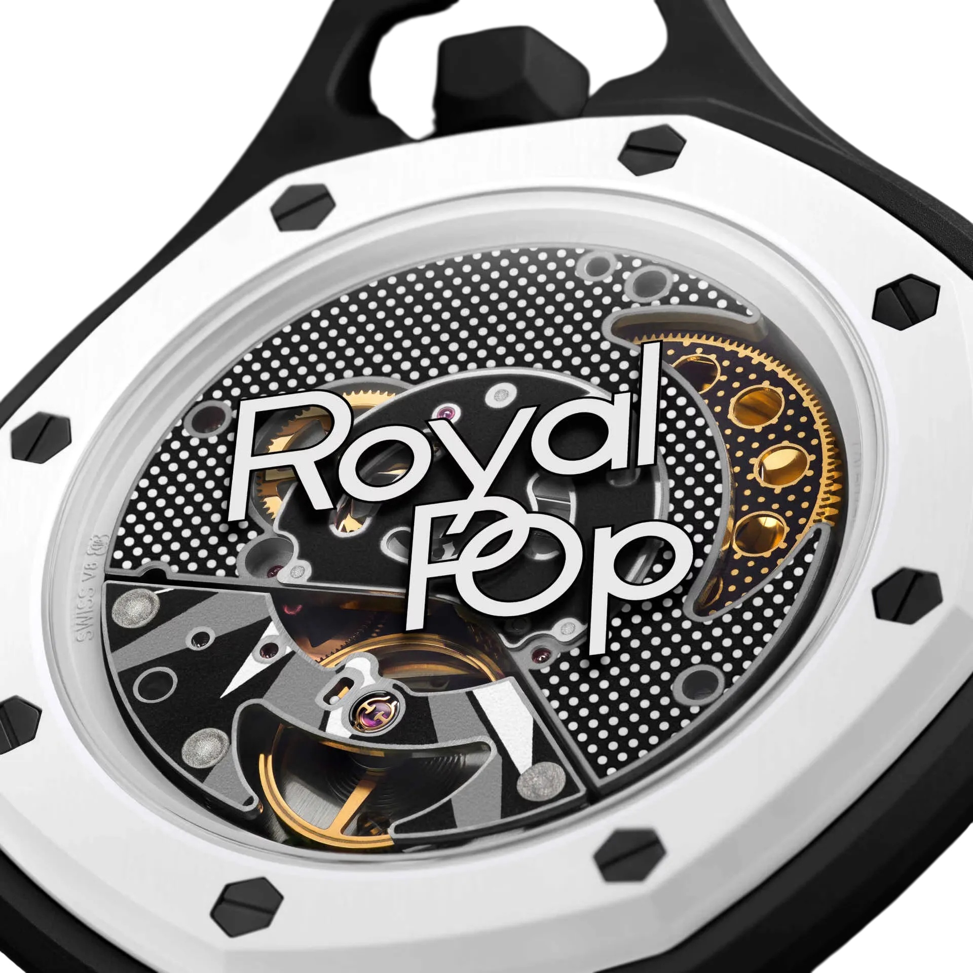 Audemars Piguet × Swatch Royal Pop Ocho Negro
