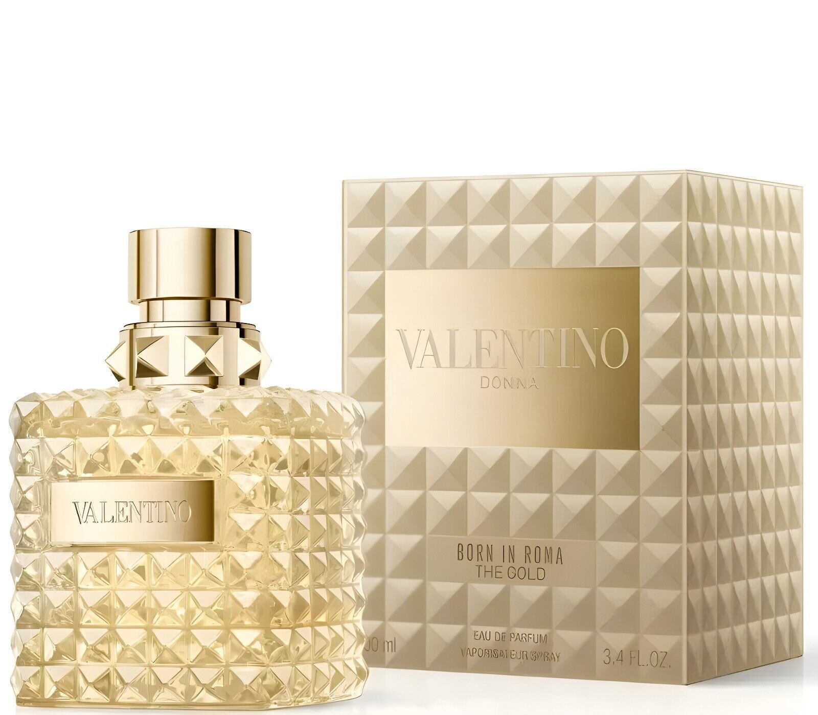 Born in Roma the Gold Donna Valentino 100ml Perfume Fragrance Cologne