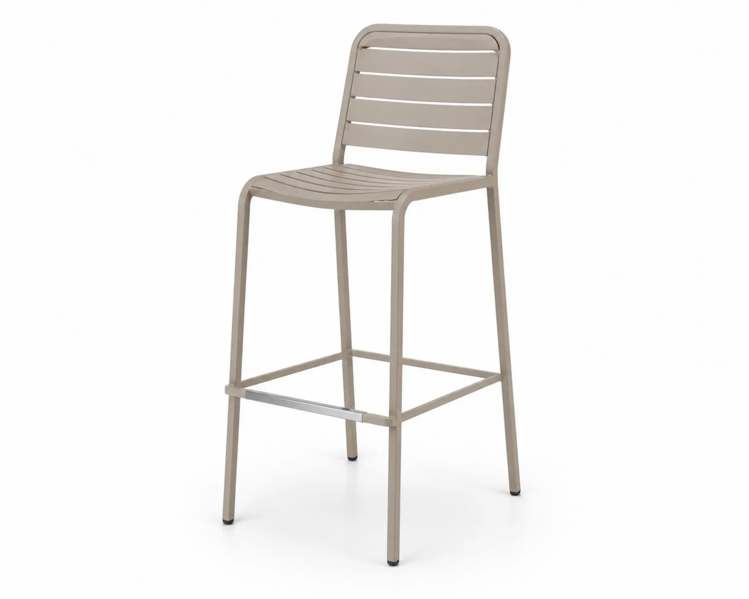 Barhocker Aluminium Beige