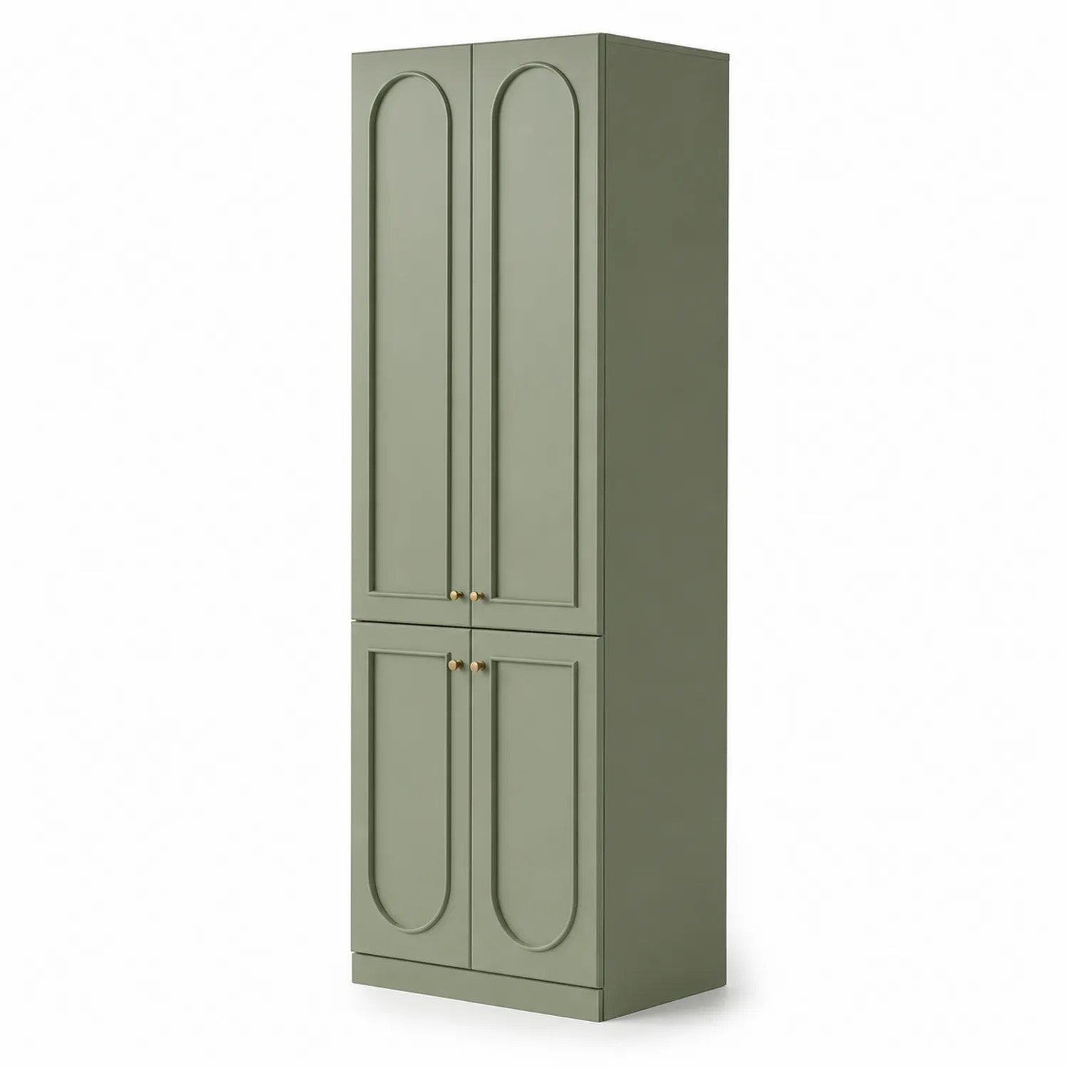 Kleiderschrank MDF Grün 180cm x 60cm x 40cm
