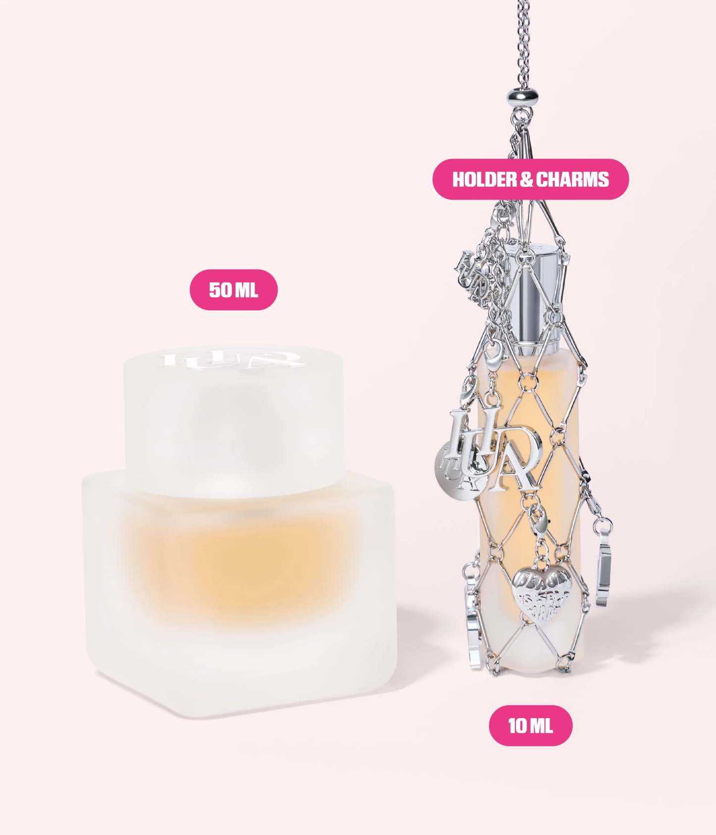 Travel Spray Fragrance Holder With Charms