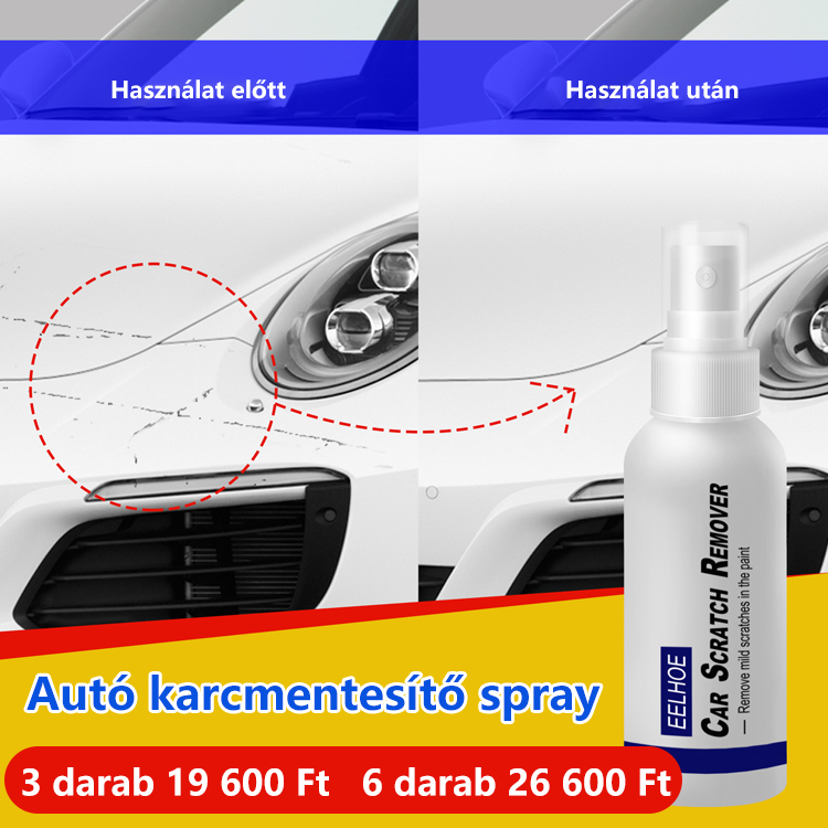 Autófesték javítás karc spray - búcsú a drága szervizes karosszéria-javításoktól!