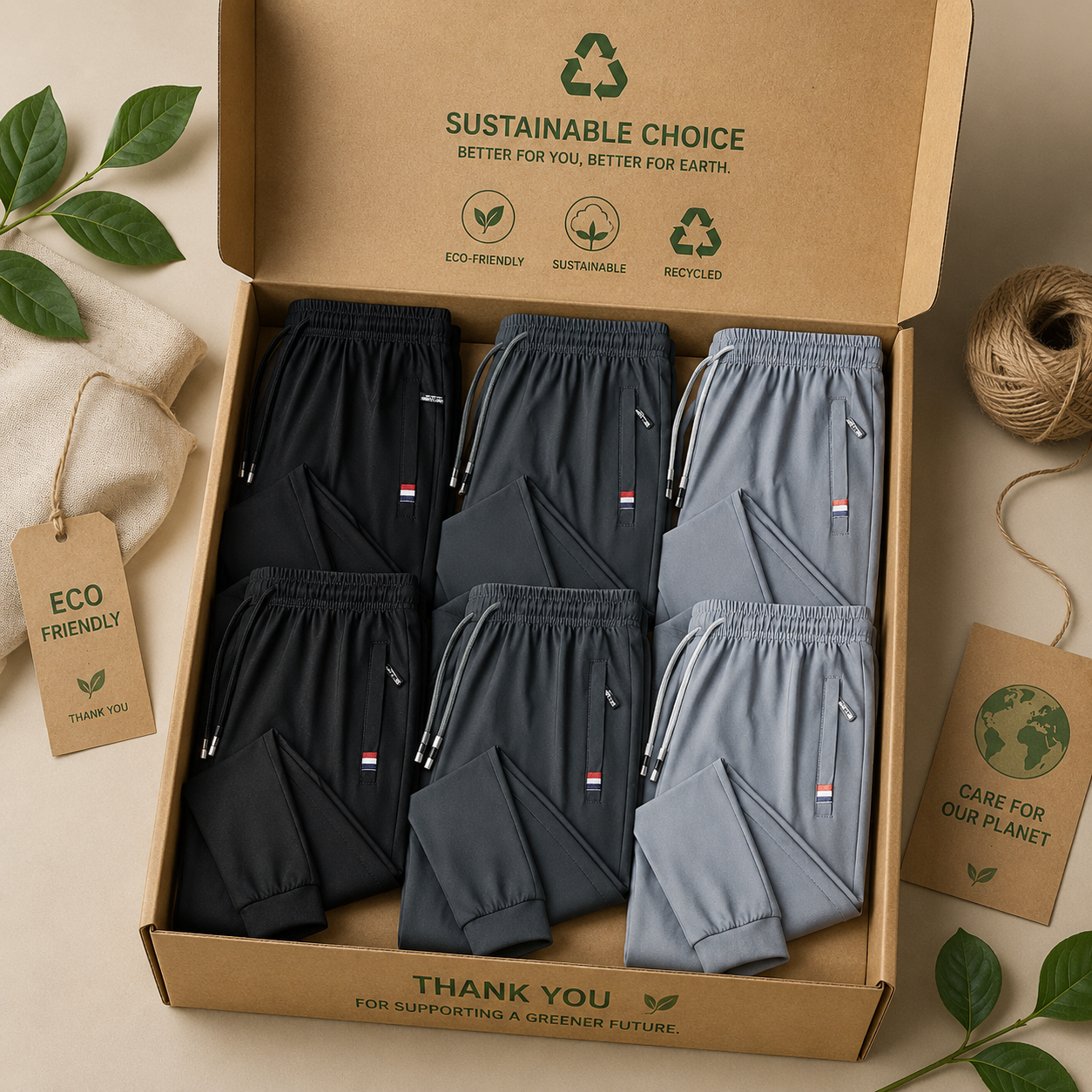 Men's Quick-Dry Cooling Ice Silk Casual Pants | Lightweight Stretch Summer Trousers