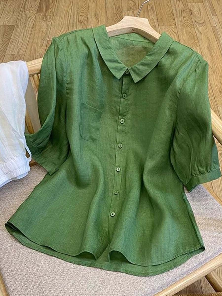 New Arrivals🔥 Women's Casual Loose Cotton-Linen Top