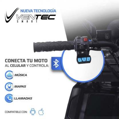 Motocicleta Vento Gladiator 200 Negro 2025 Cuatrimoto